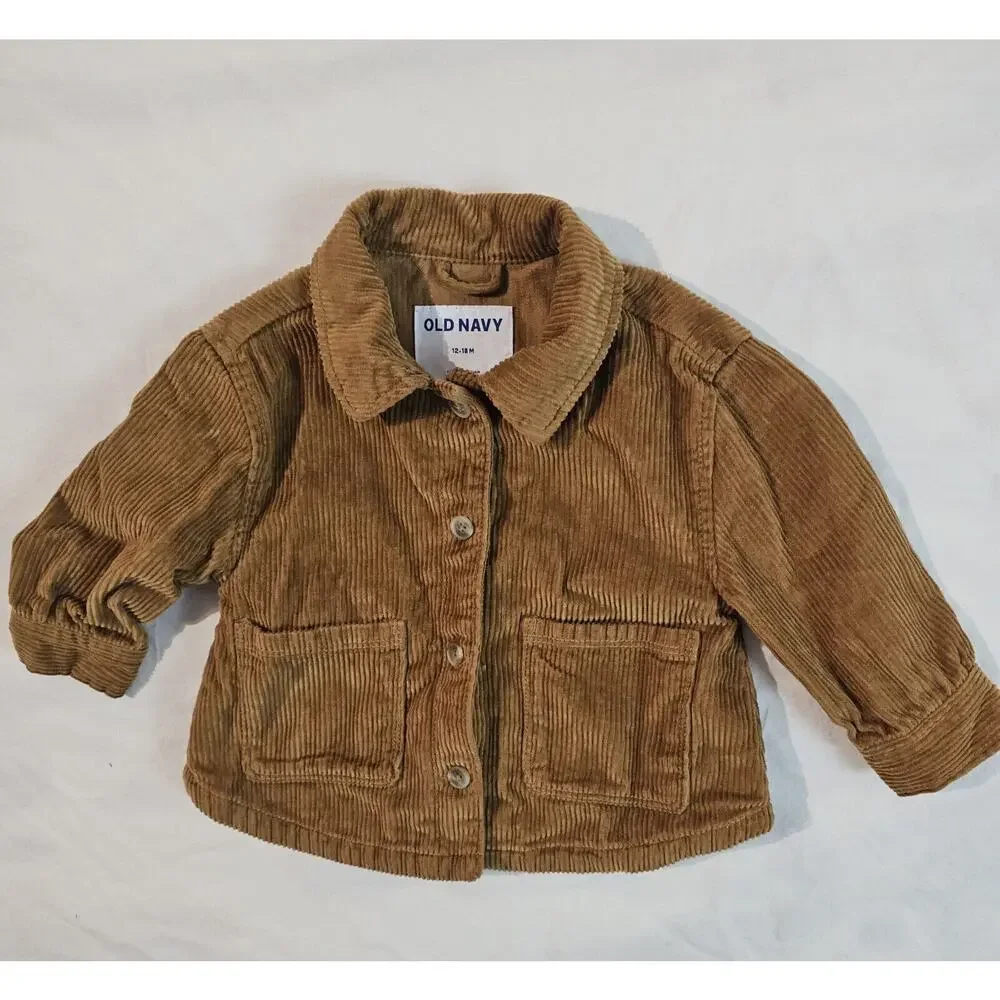 Old Navy Coduroy Toddler Jacket‎ 12/18 Months